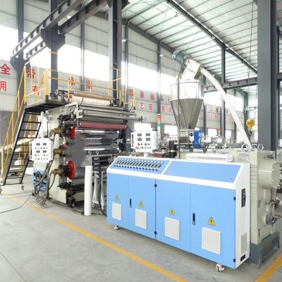 qualità  Sheet PVC Imitated Acrylic / Marble Sheet Calender Making Machine fabbrica