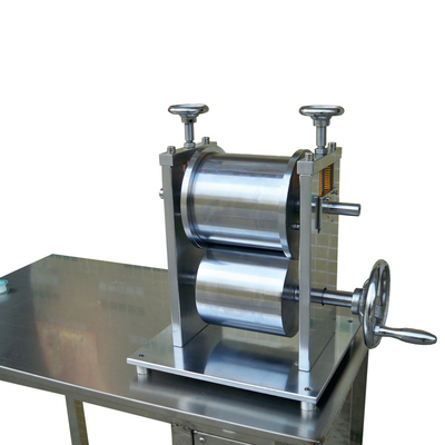 Manual Battery Equipments Roller Calender Rolling Machine For Lab